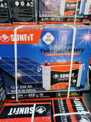 220ah 12v Sunfit Solar Tubular Battery