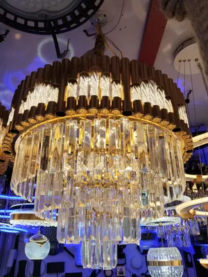 Crystal Chandelier With Remote Control