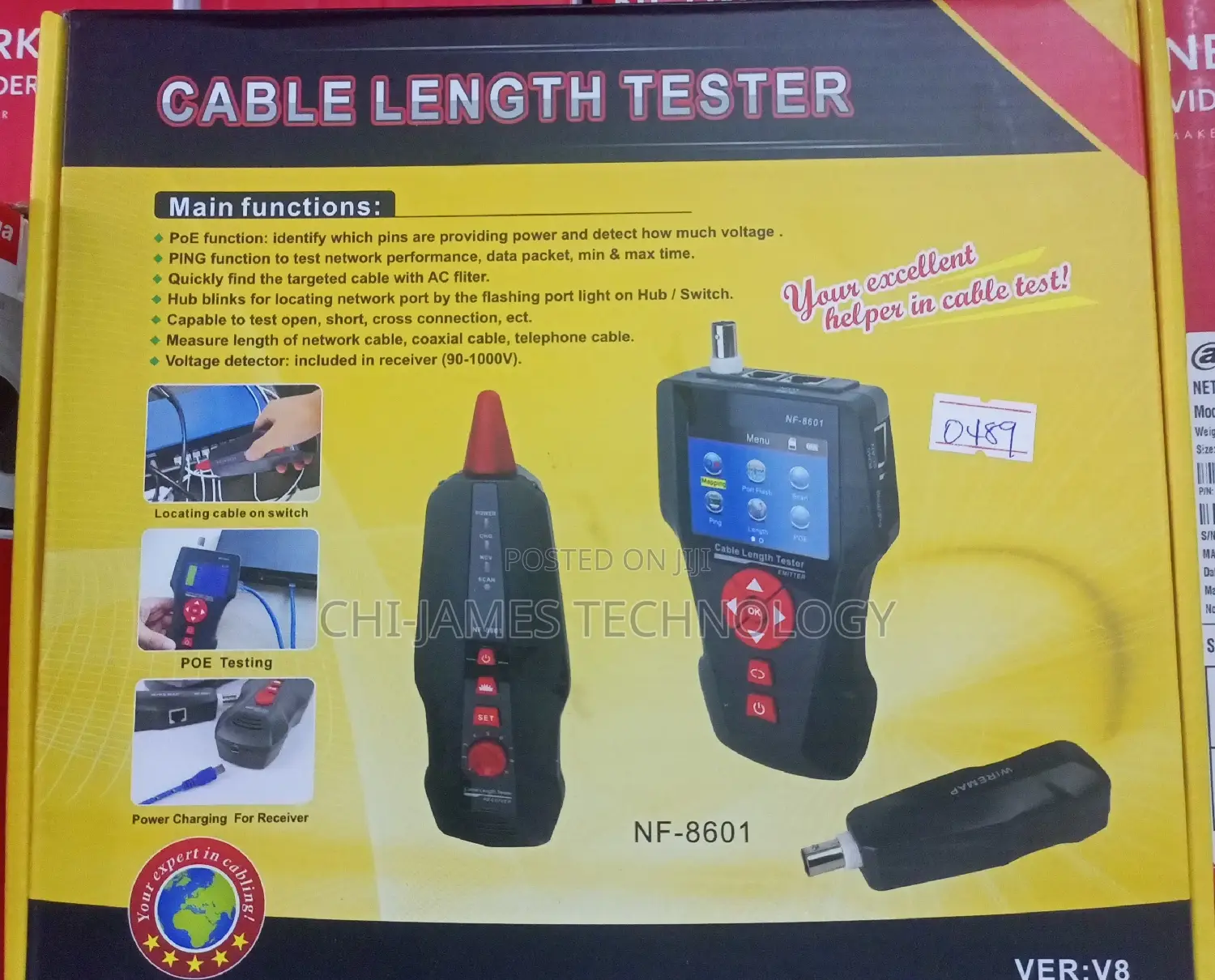 Nf-8601s Cable Length Tester V8