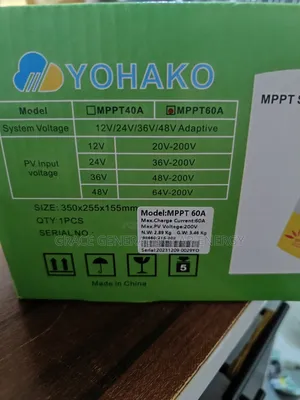 60A Yohako MPPT Charge Controller