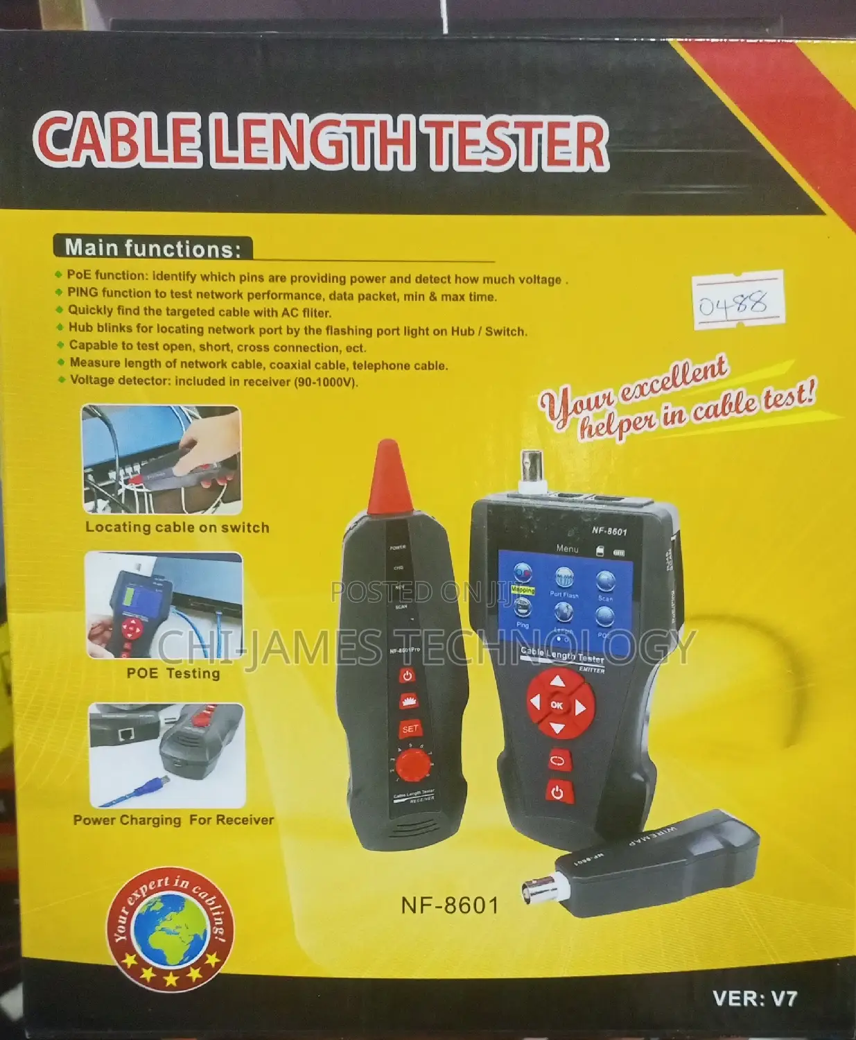 Nf-8601 Cable Length Tester V7