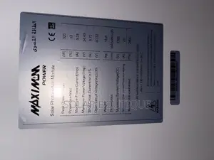320w Maximum Power Solar Panel