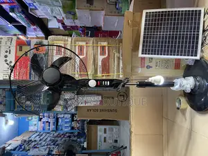 Solar Rechargeable Fan