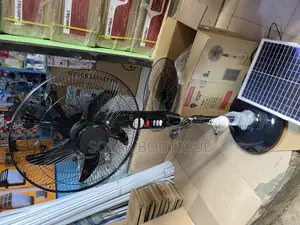 Solar Rechargeable Fan