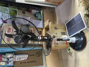 Solar Rechargeable Fan