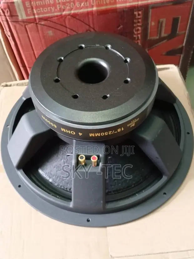 Original Sound Piece 6000w 18inch Double Big Magnet Speaker in Ojo