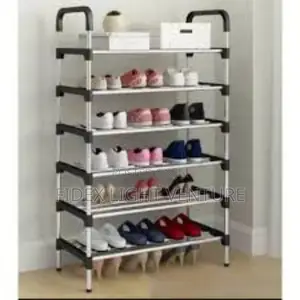 6 Step Easy Assembly Shoe Rack