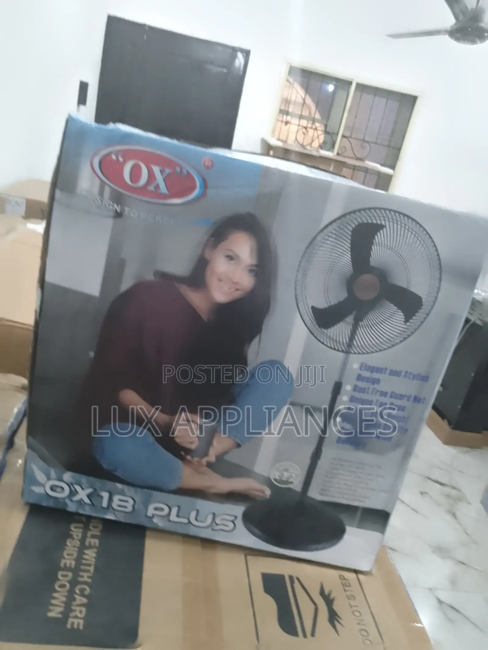 Adjustable Standing Ox Fan