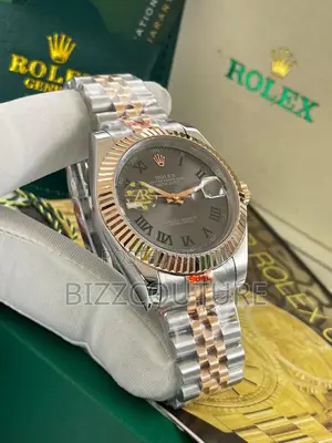 Original Rolex Oyster Perpetual Silver Chain Watch
