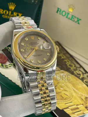 Original Rolex Oyster Perpetual Silver Chain Watch