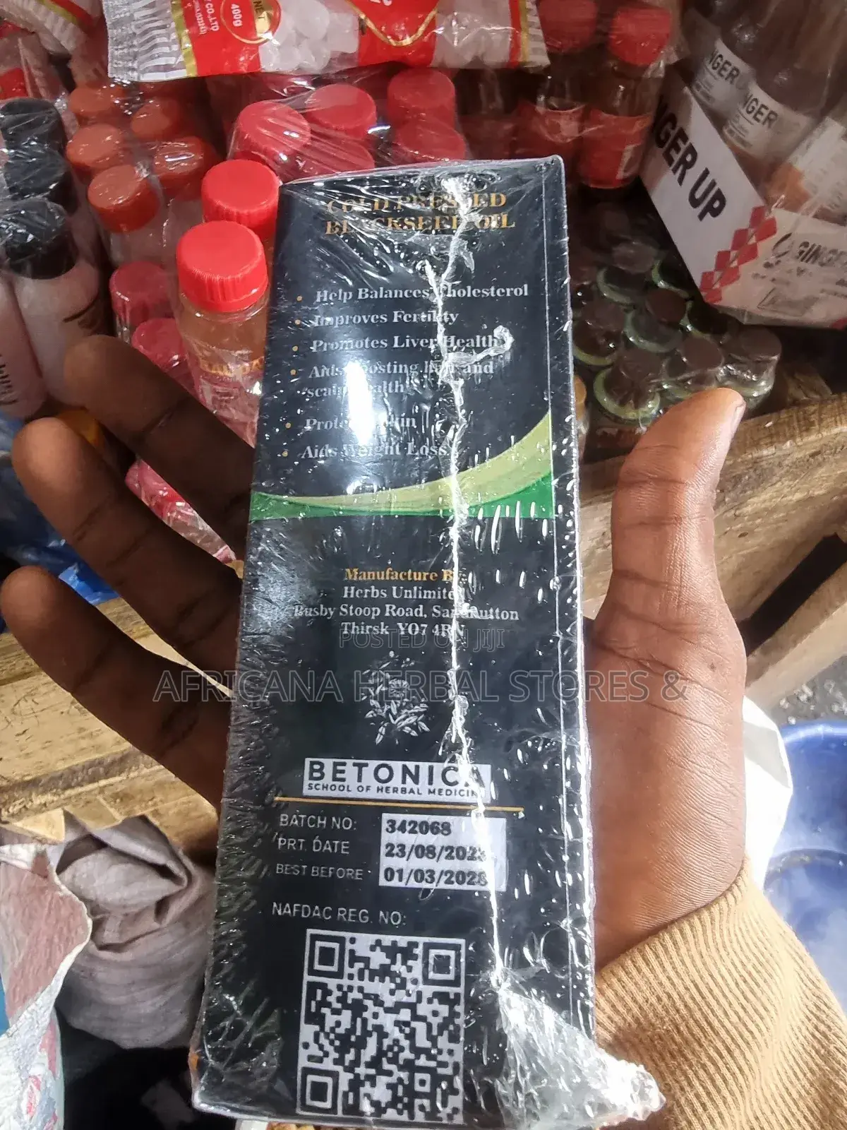 Cold Pressed Blackseed Oil