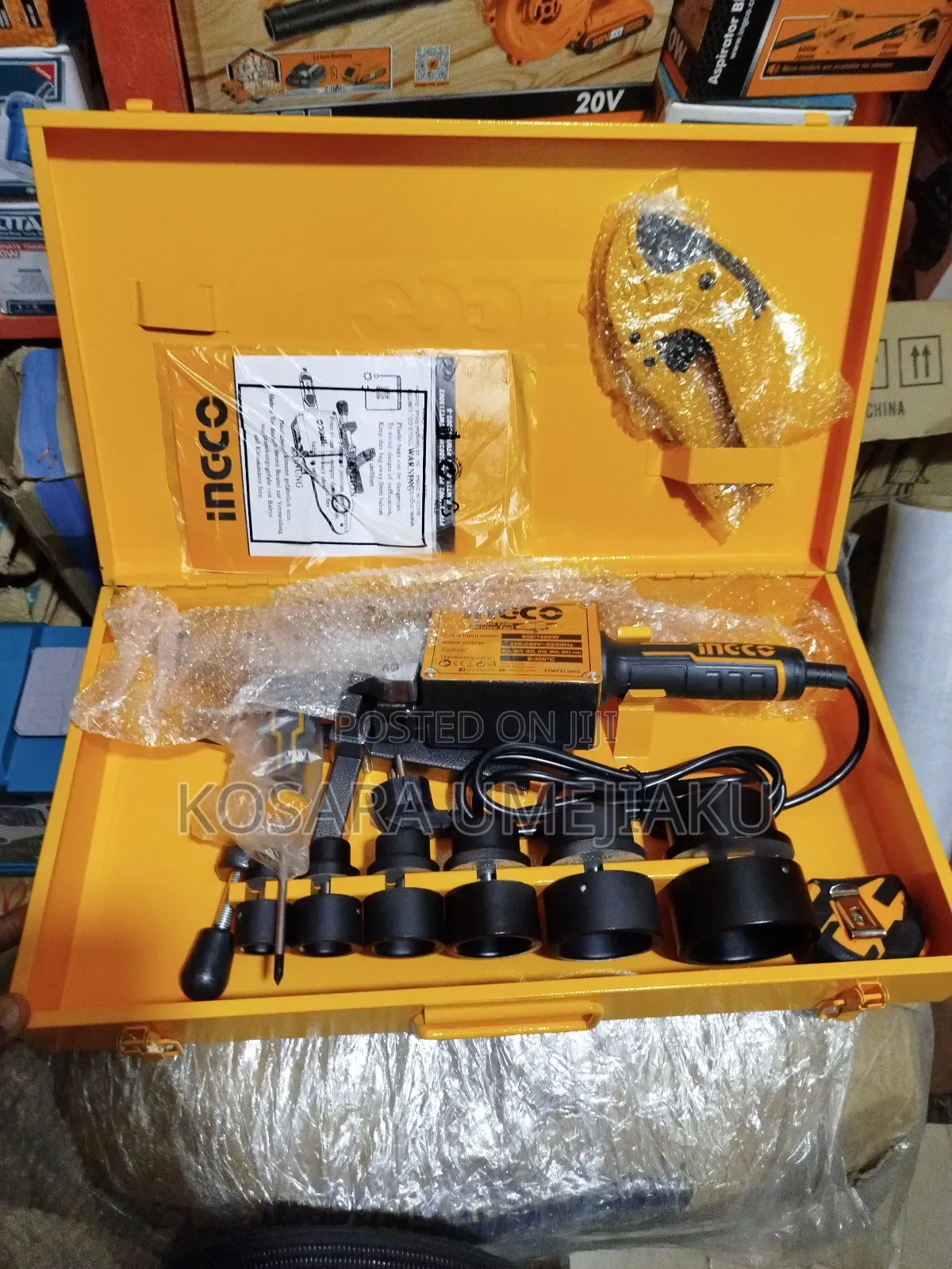 Ingco Plastic Pipe Welding Machine 1500w