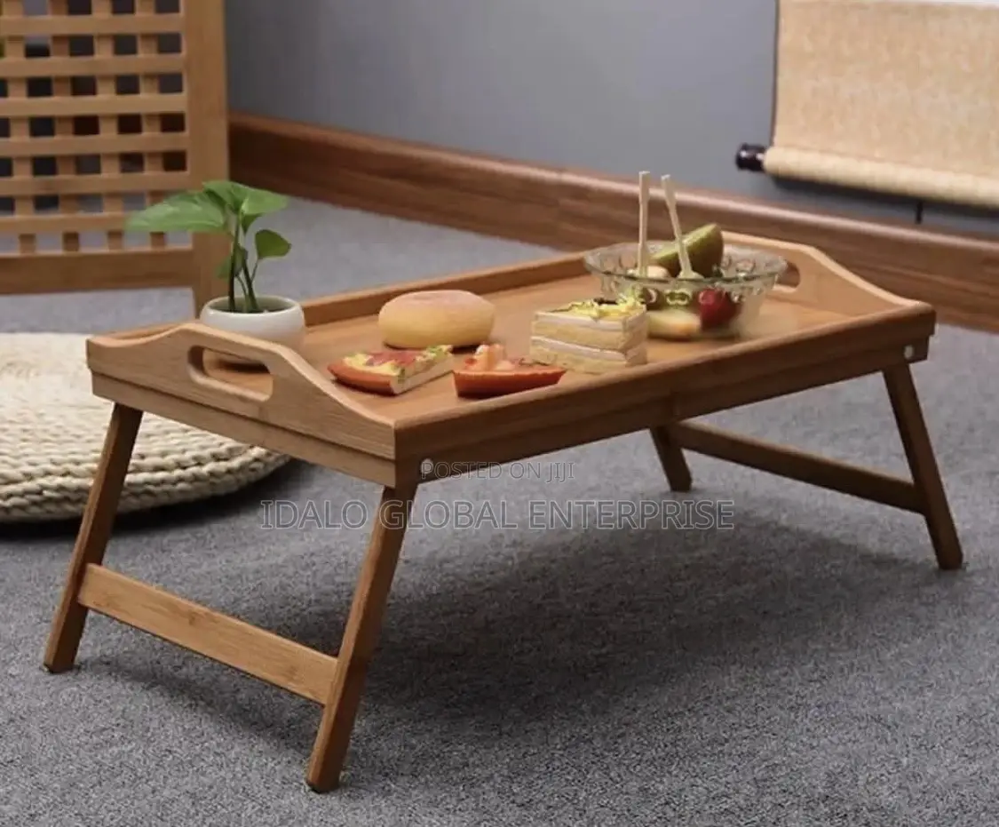 Bamboo Bed Tray With Legs