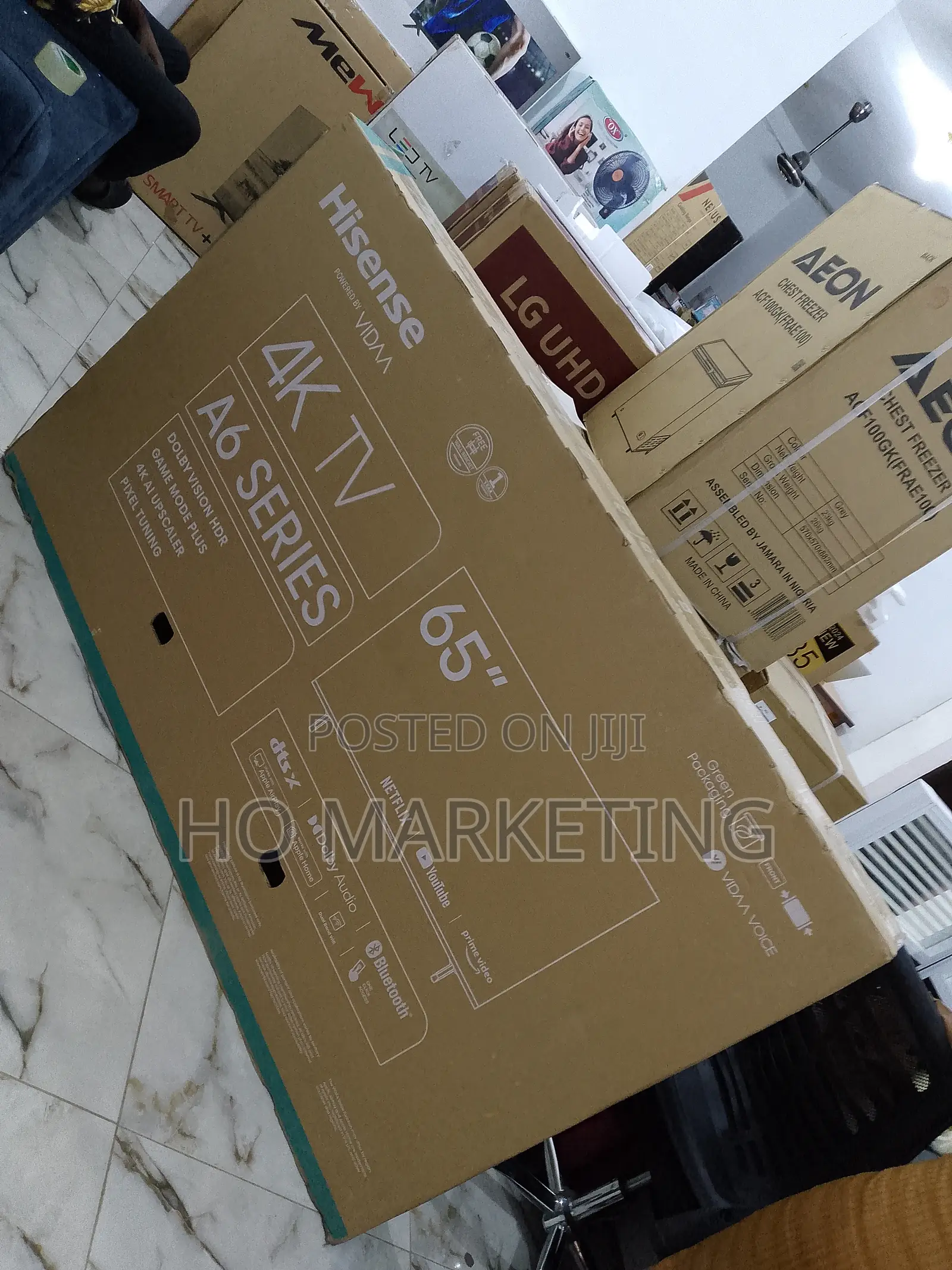 Efficient Hisense 65A6K TV