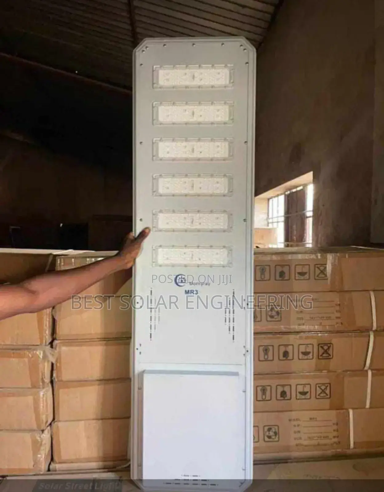 100w Solar Street Light 6eyes