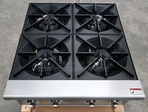 Commercial Kitchen Equipment 4burner Gas Cooker Stove