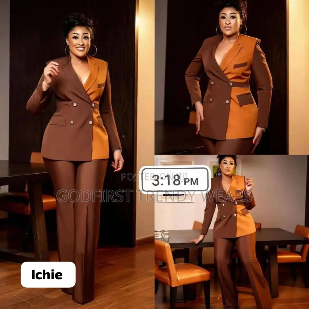 High Classic Coperate Pant Suit