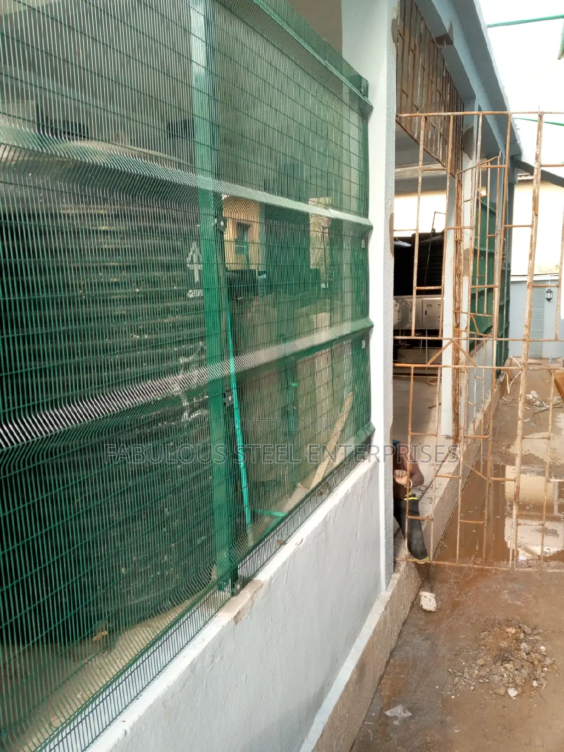 Green Panel Mesh Atifimger