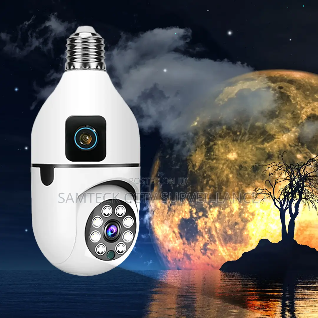 PTZ Bulb Dual Lens Camera