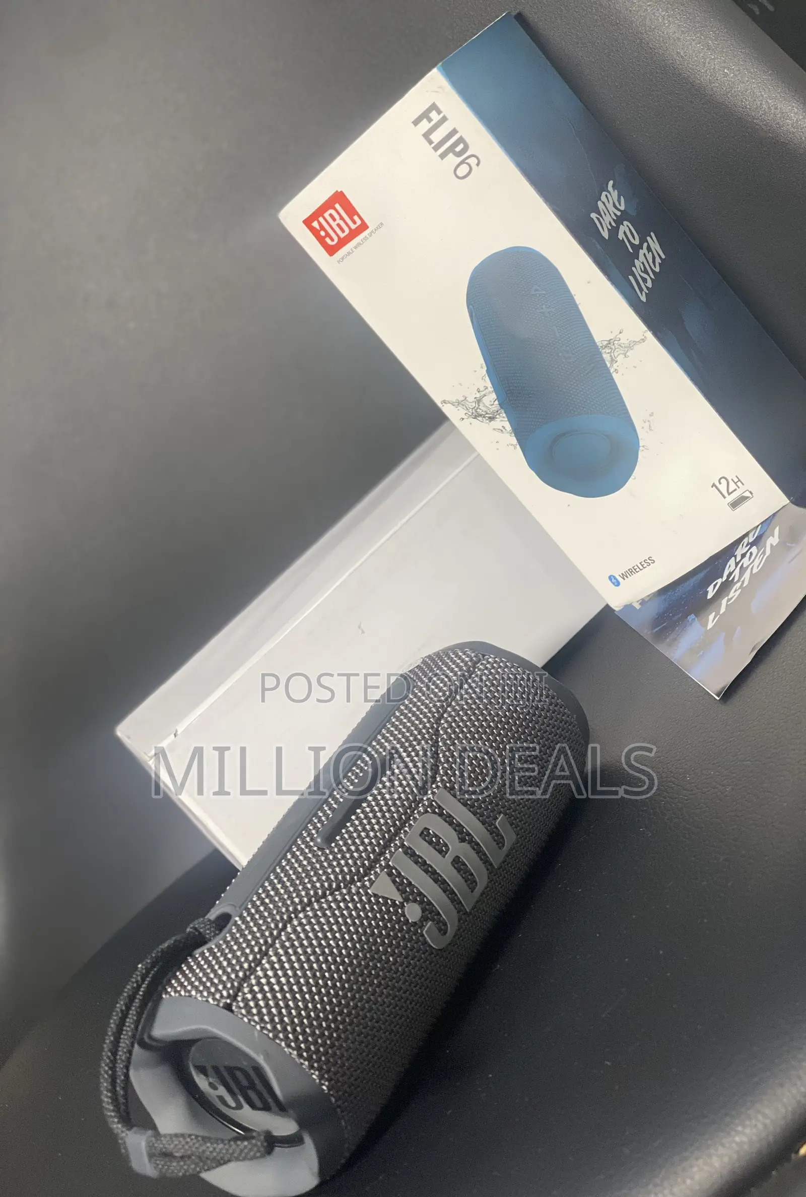 Clone JBL Flip 6 Bluetooth Speaker Gray