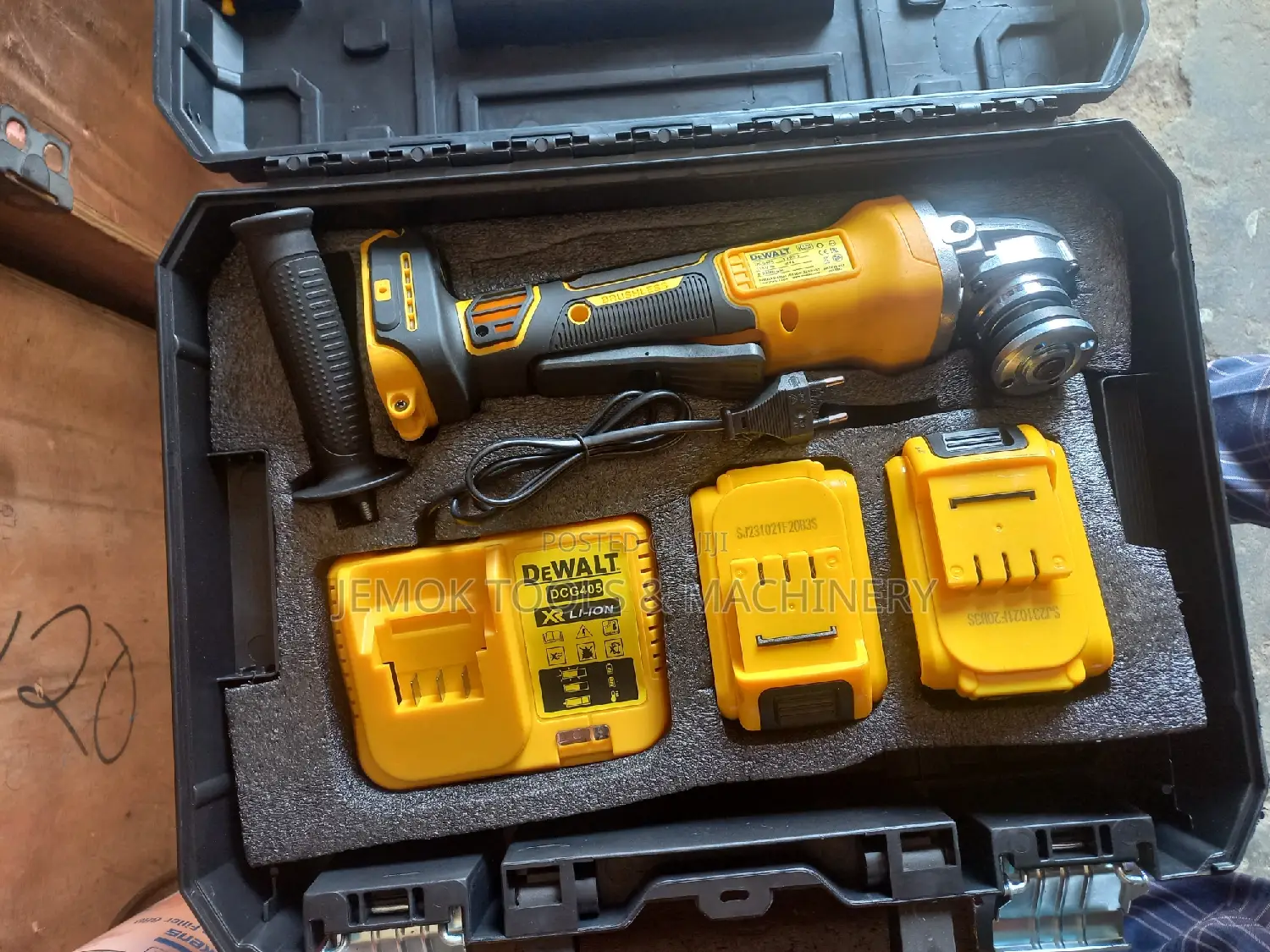 Cordless Angle Grinder
