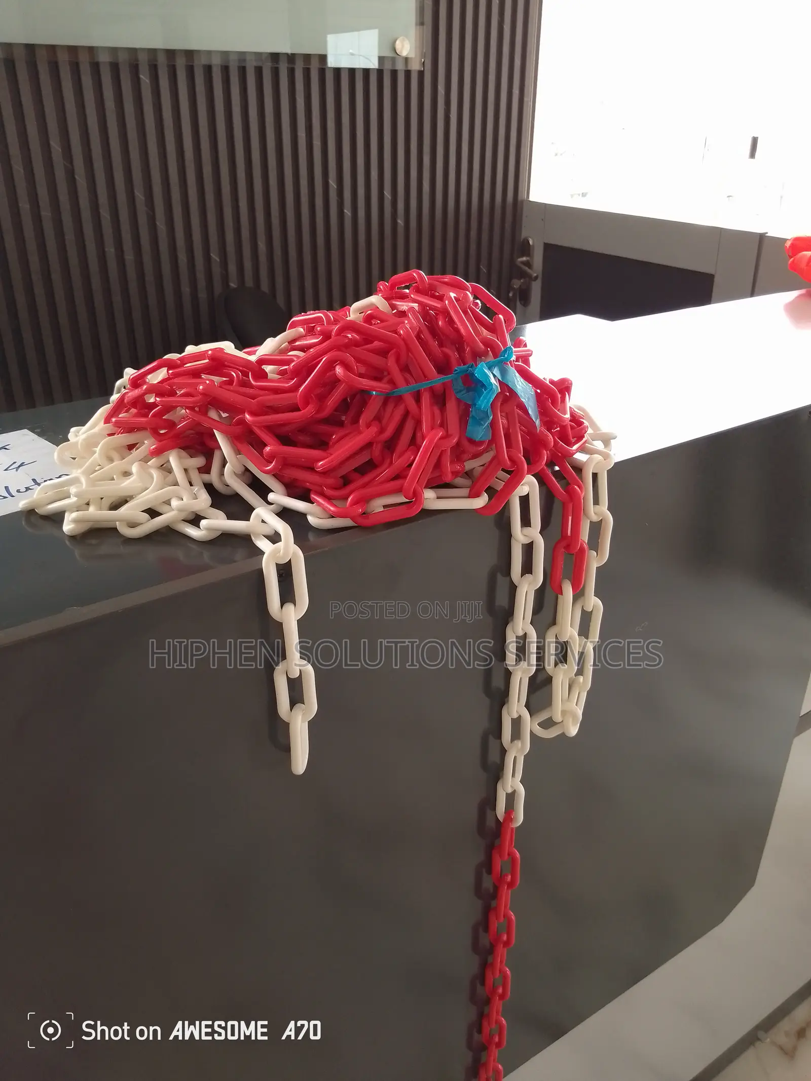 Protected Chain Reel Caution Security Chain For Crowd Contro