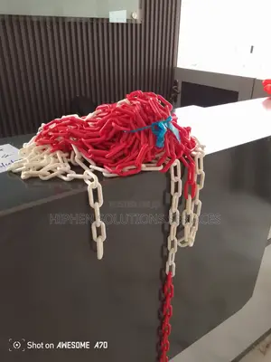 Protected Chain Reel Caution Security Chain For Crowd Contro