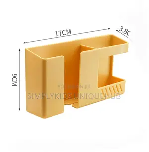 Wall Mount Phone Holder and Remote Organizer