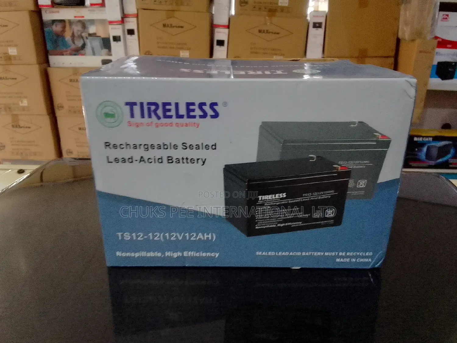 Tireless 12v 12ah Battery