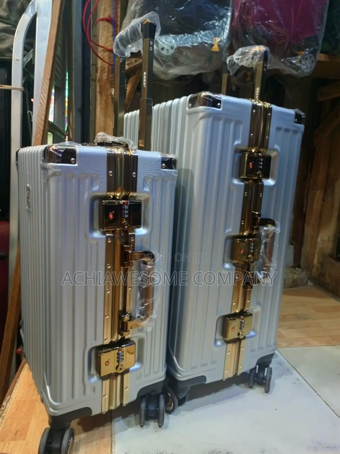 Set Of 2 Aluminium Box, With Tsa Lock