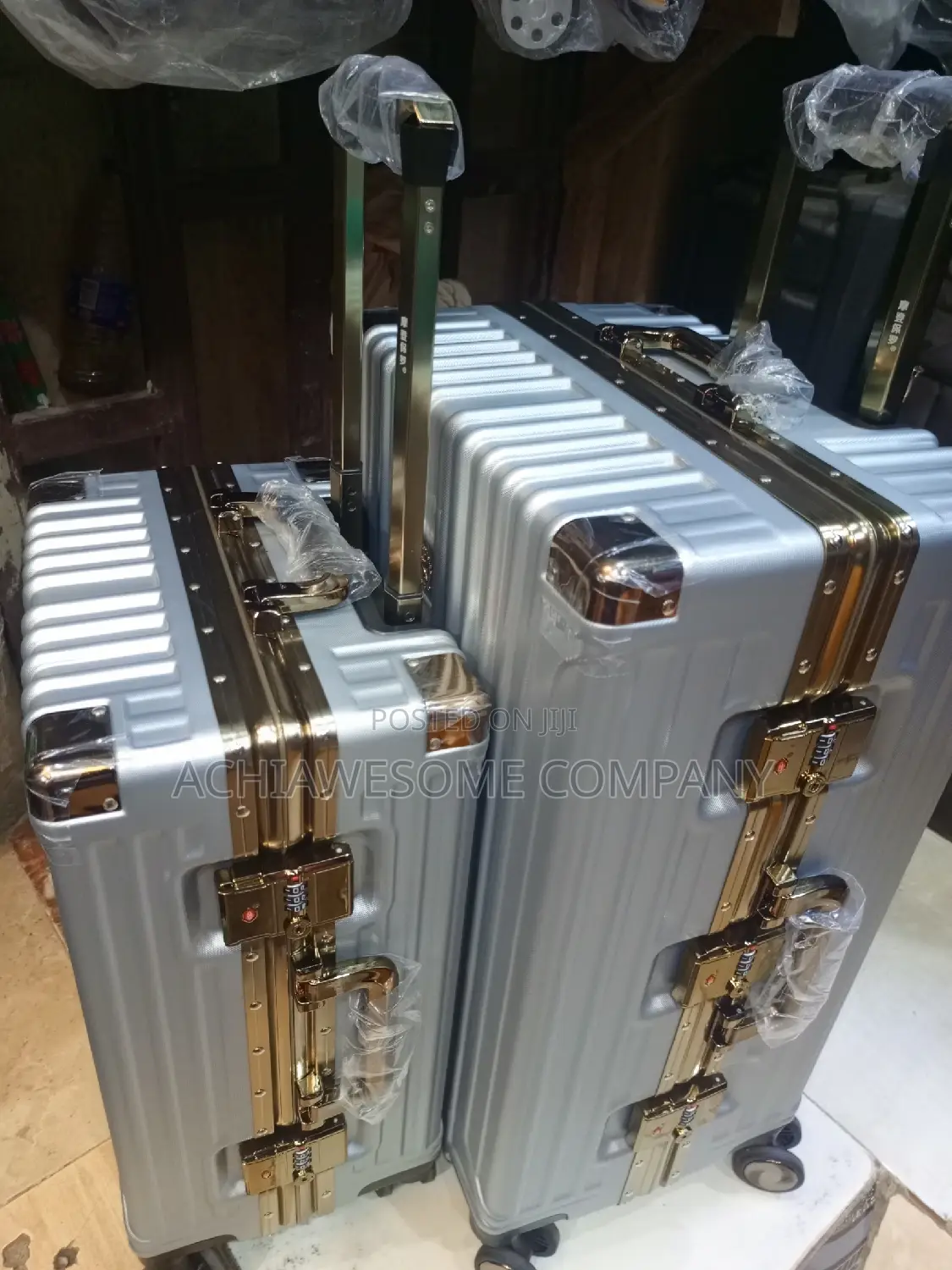 Set Of 2 Aluminium Box, With Tsa Lock