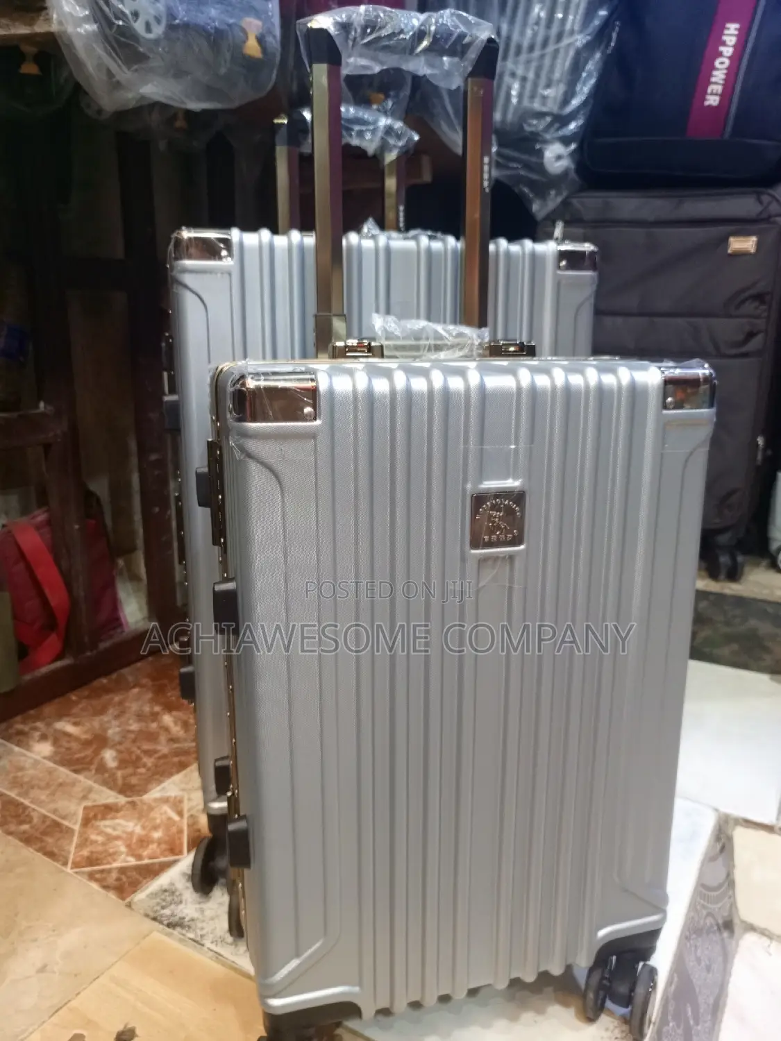 Set Of 2 Aluminium Box, With Tsa Lock