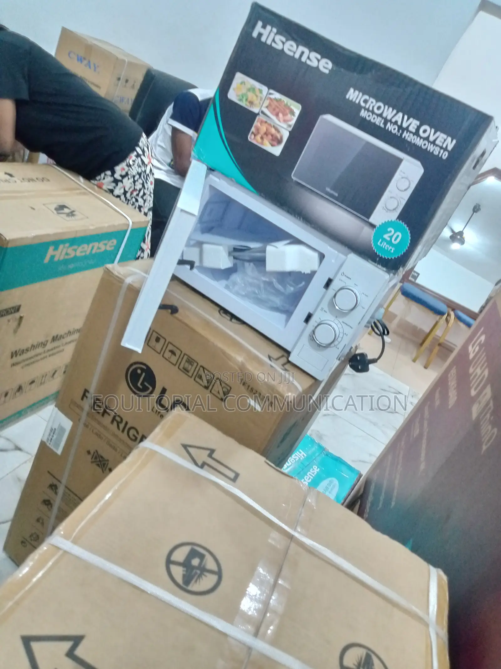 Hisense 20l White Microwave Oven