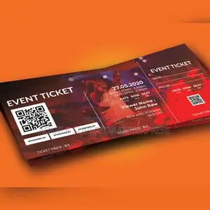 Same Day Movie Ticket Printing for Events and Shows in Lagos | 50pcs