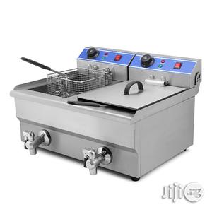 Deep Fryer Electric Commercial Electric Dual Tank Counter Top .12x12