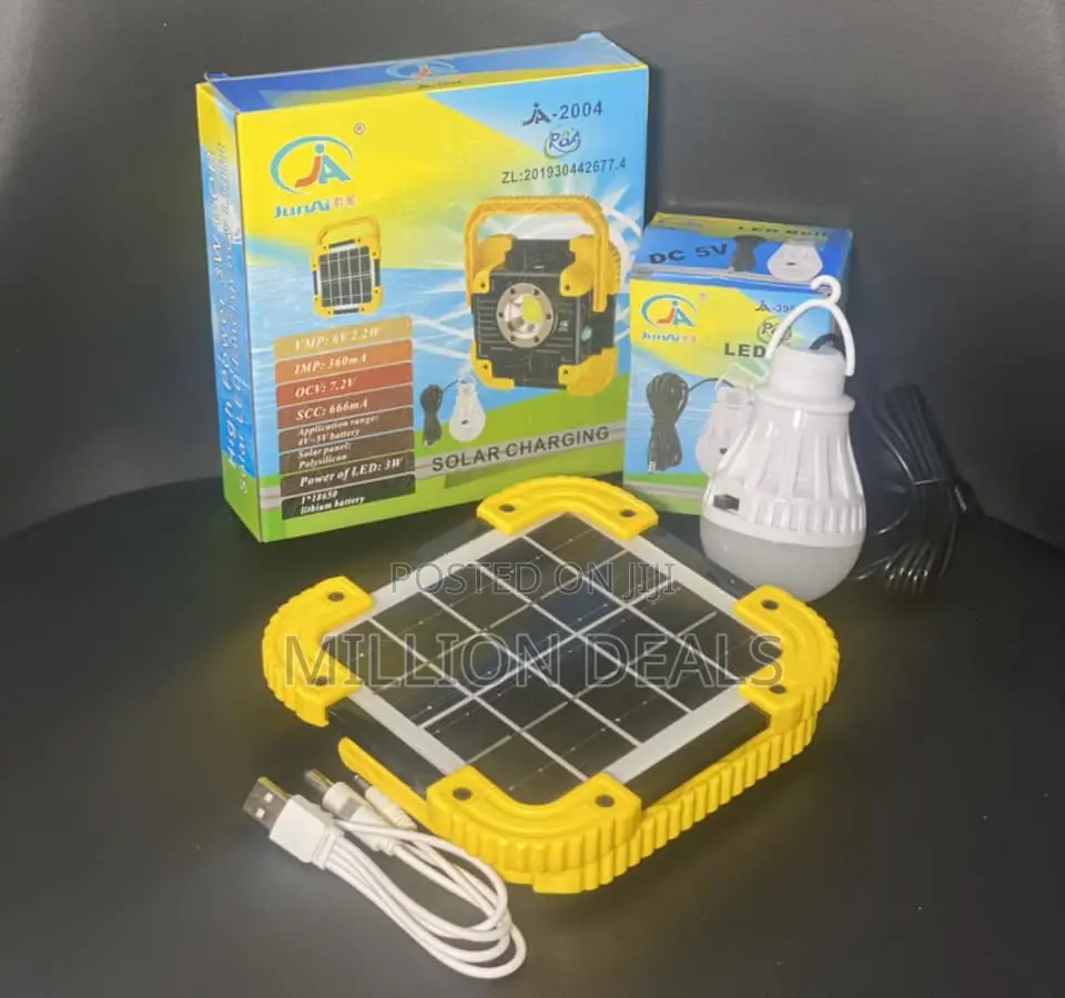 Portable Solar One Bulb Super Bright Lighting System