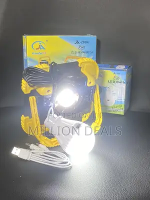 Portable Solar One Bulb Super Bright Lighting System