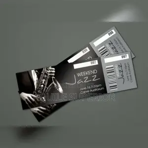 Music Concert Ticket Printing, Same Day Delivery in Lagos, Moq 50pcs