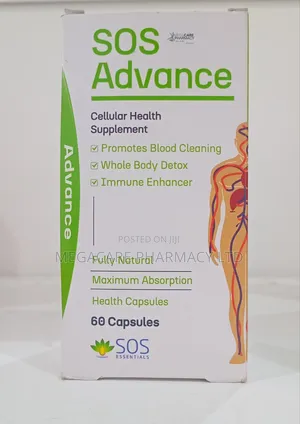 SOS Advance Capsule. Cellular Health Supplement