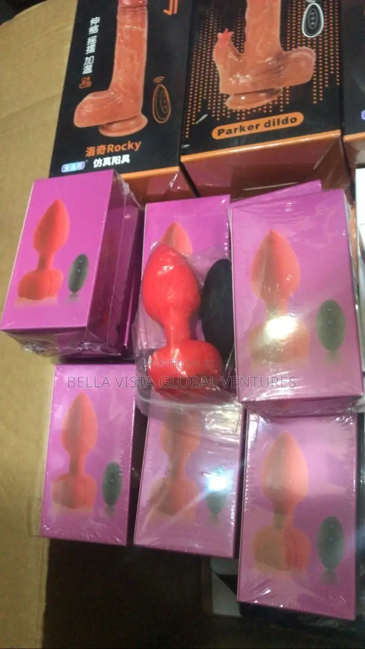 Rechargeable Remote Control Butt Plug