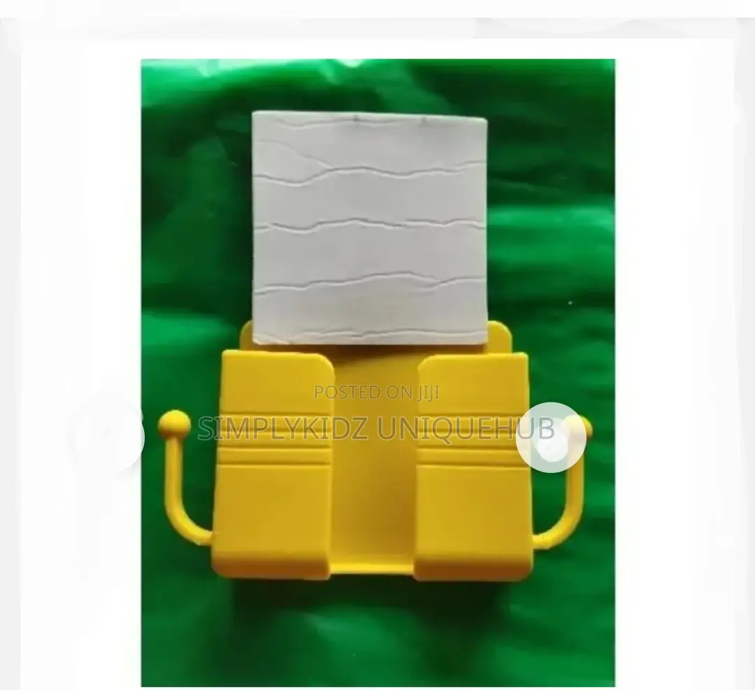 Wall Mount Phone Holder and Remote Organizer With Handle