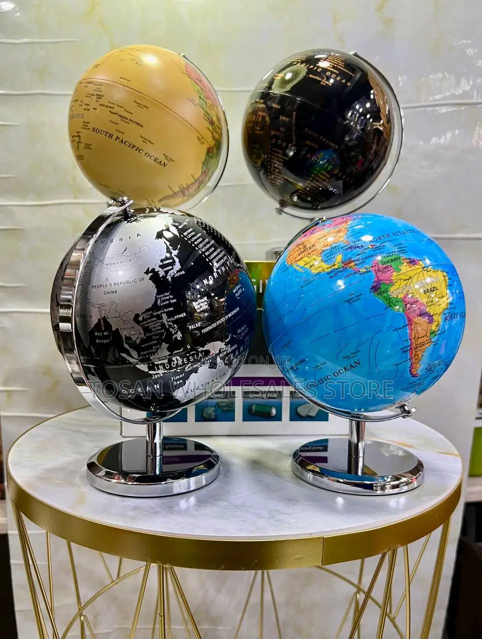 World Globe Deco