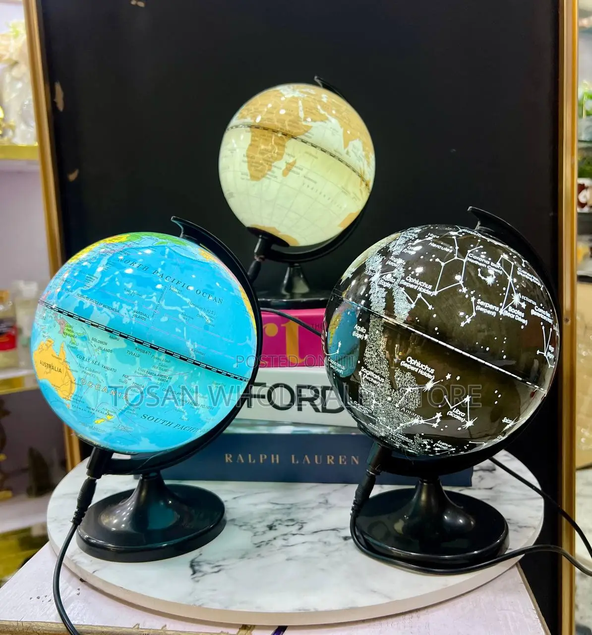 World Globe Deco