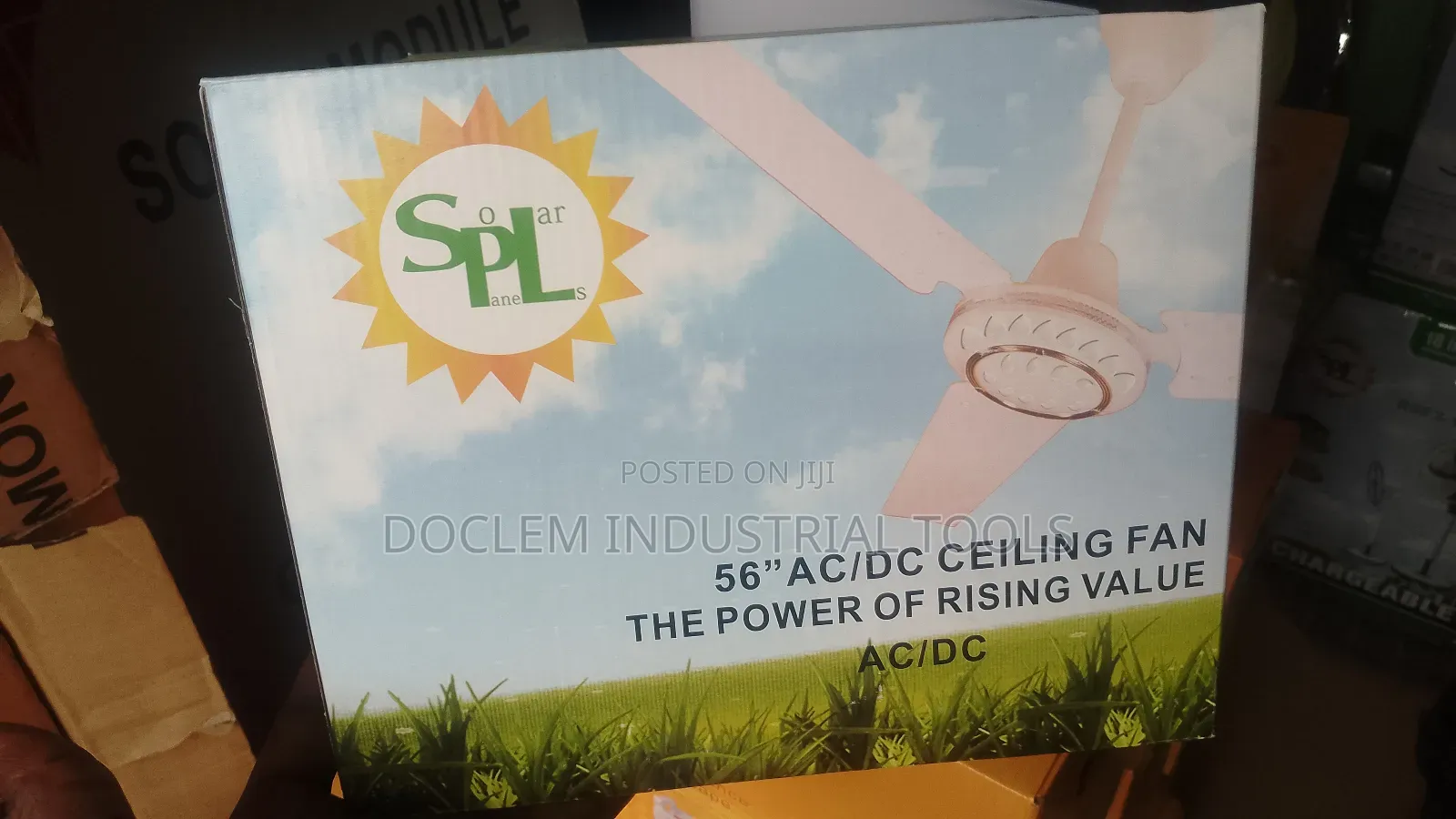 Solar Ceiling Fan