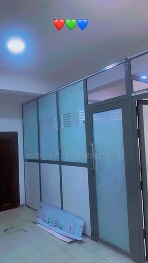 Alucoboard Office Partitioning Mix With Glass