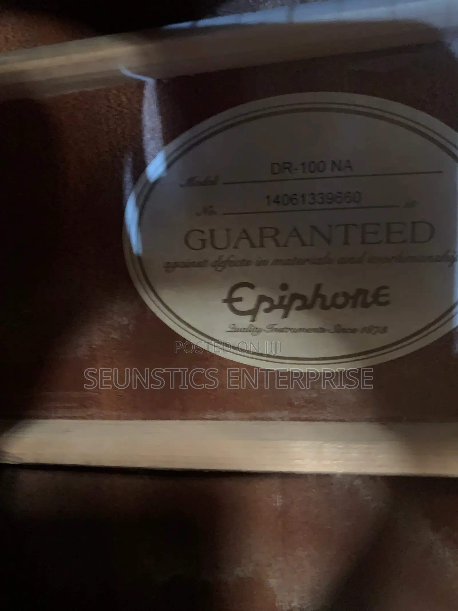 Quality Epiphone Pure Acoustic Guitar