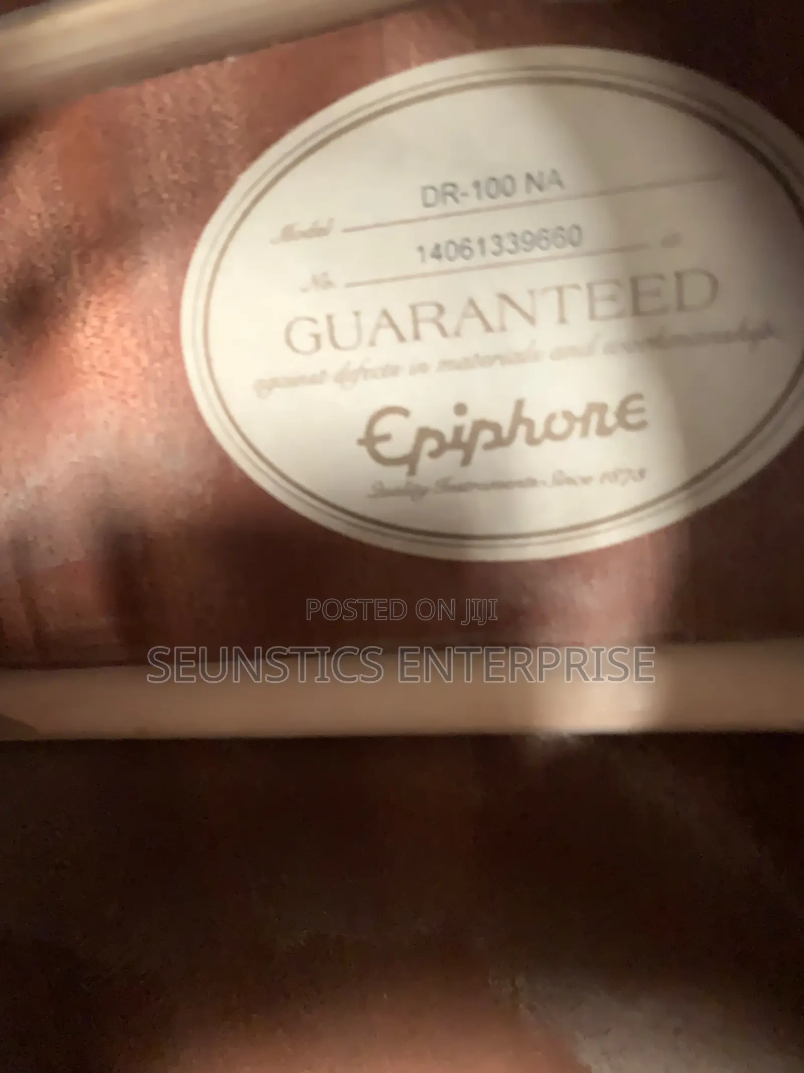 Quality Epiphone Pure Acoustic Guitar