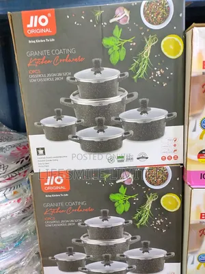 Granite Coating Kitchen Cookware 5sets