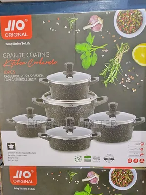 Granite Coating Kitchen Cookware 5sets