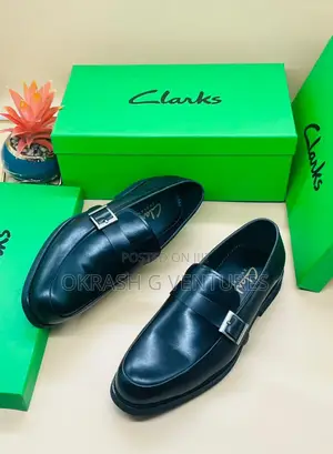 Clark's Leather Shoe for Men's